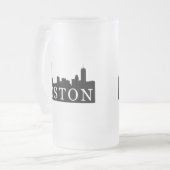 ボストンスカイライン フロストグラスビールジョッキ (正面左)