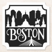 ボストンスカイライン ペーパーコースター (正面)