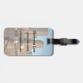 ボストンスカイライン ラゲッジタグ (裏面横)