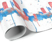 ボストンスカイライン ラッピングペーパー (ロールコーナー)