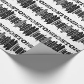 ボストンスカイライン ラッピングペーパー (角)