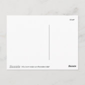 ボストンスカイラインat Night ポストカード (裏面)