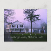 ボストンストアM. D.ガレージCuyahoga国立公園 ポストカード (正面)