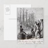 ボストンスローの住民 ポストカード (正面/裏面)