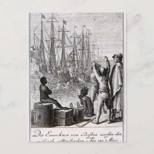 ボストンスローの住民 ポストカード (正面)