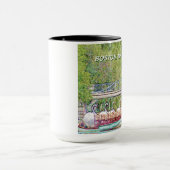 ボストンスワンのボートインペンシル&インクフィルター マグカップ (中央)