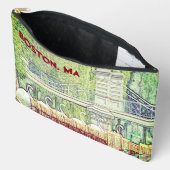 ボストンスワンのボートインペンシル&インク アクセサリーポーチ (見開き)