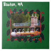 ボストンスワンボーツハッピーホリデー タイル (正面)