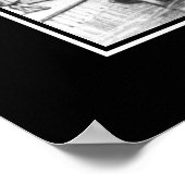 ボストンティーパーティー1773年12月16日 ポスター (角)