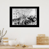 ボストンティーパーティー1773年12月16日 ポスター (キッチン)