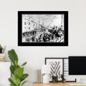 ボストンティーパーティー1773年12月16日 ポスター (ホームオフィス)