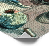 ボストンティーパーティー、1773年12月16日 ポスター (角)