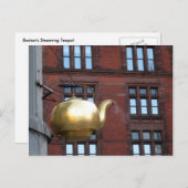 ボストンティーポット ポストカード (正面/裏面)