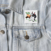 ボストンテリアいけなーパップボタン 缶バッジ (インサイチュ)
