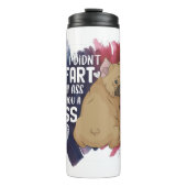 ボストンテリアかわいいギフトfor犬のパパ犬ママ タンブラー (正面)