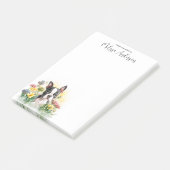 ボストンテリアかわいい子犬パーソナライズされた恋人 ポストイット (アングル)