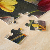 ボストンテリアがパドルに乗る:風光明媚な冒険 ジグソーパズル (側面)