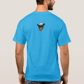 ボストンテリアすごいーヒーロTシャツ Tシャツ (裏面)