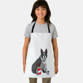 ボストンテリアとドリンク エプロン (インサイチュ)