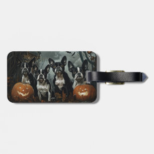 ボストンテリアのハロウィンナイト ドギーデライト ラゲッジタグ