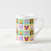 ボストンテリアのポップアート ボーンチャイナマグカップ (右)