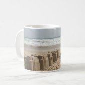 ボストンテリアのマグのSandcastles コーヒーマグカップ (正面左)