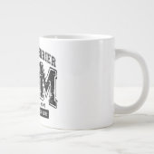 ボストンテリアのママが多クールくのジャンボマグ ジャンボコーヒーマグカップ (右)