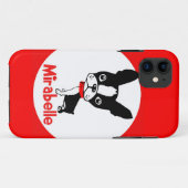 ボストンテリアのミラベルのiphone 5の場合 Case-Mate iPhoneケース (裏面(横))