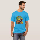 ボストンテリアの人生は楽しく生きる Tシャツ (正面フル)