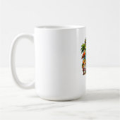 ボストンテリアの人生は楽ちん コーヒーマグカップ (左)
