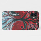 ボストンテリアの木愛 Case-Mate iPhoneケース (裏面(横))