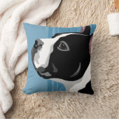 ボストンテリアの枕 クッション (ブランケット)