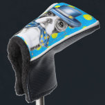 ボストンテリアの水玉模様 ゴルフヘッドカバー<br><div class="desc">ボストンテリアの芸術</div>