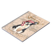 ボストンテリアの海賊 ノートブック (左側)