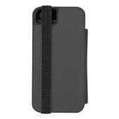 ボストンテリアの漫画 INCIPIO iPhoneウォレットケース (フォリオ裏面)