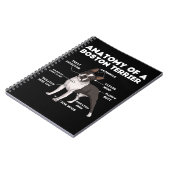 ボストンテリアの解剖学 ノートブック (左側)