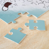 ボストンテリアのBath ジグソーパズル (側面)