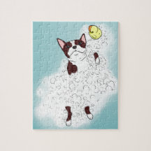 ボストンテリアのBath