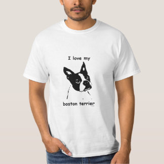 ボストンテリアのTシャツ Tシャツ