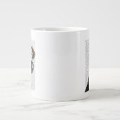 ボストンテリアアイスクリーム ジャンボコーヒーマグカップ (正面)