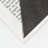 ボストンテリアアイスクリーム フリースブランケット (角)