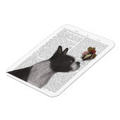 ボストンテリアアイスクリーム マグネット (左側)