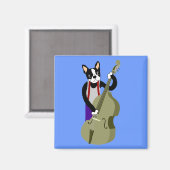 ボストンテリアアップライトバスプレーヤー マグネット (正面/裏面)