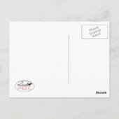 ボストンテリアアヴィエーター ポストカード (裏面)