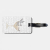 ボストンテリアインカクテルグラス2 ラゲッジタグ (裏面横)