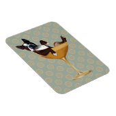 ボストンテリアインカクテルグラス マグネット (右側)