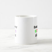 ボストンテリアウォークスデザイン コーヒーマグカップ (中央)