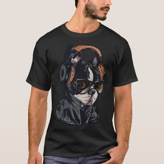 ボストンテリアエッセンシャル Tシャツ (正面)