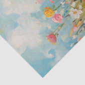 ボストンテリアカラフルワイルドフラワーフィールドデクページ 薄葉紙 (詳細)