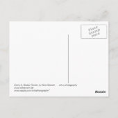 ボストンテリアカラー引用文はがき ポストカード (裏面)